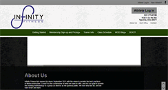 Desktop Screenshot of infinityfitnessusa.com